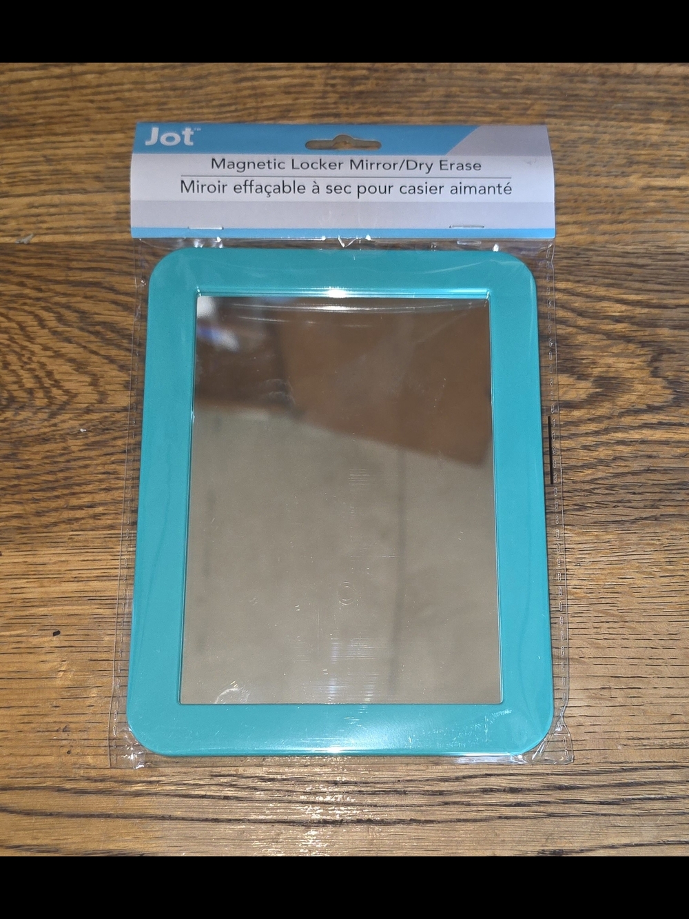 Magnetic Locker Mirror -- Teal BNIB